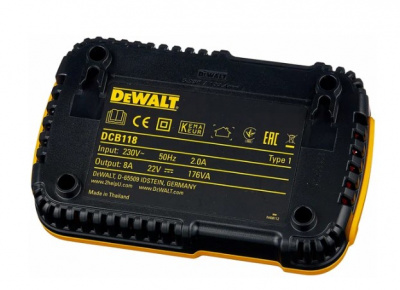 Устройство зарядное DCB118, 18В DEWALT