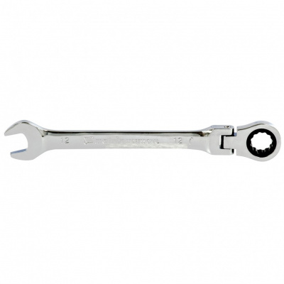 Ключ комбинированный 12мм "Matrix" трещеточный шарнирный