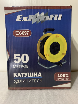 Удлинитель электрический 50 м 4 розетки EX-097 ExProfil 
