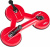 Стеклодомкрат тройной  ЗУБР "МАСТЕР", 140 кг