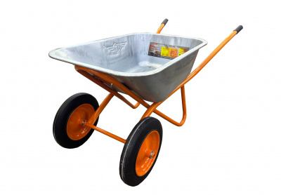 Тачка строительная двухколесная Т2-1035 TT (колесо из цельной резины 3,25-8)