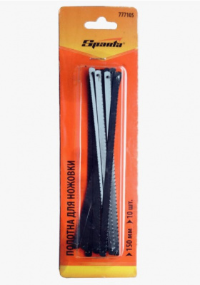 Полотно ножовочное 150мм, SPARTA (10шт.)