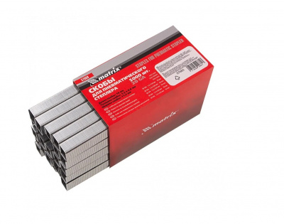 Скобы для пневмостеплера 16 мм MATRIX