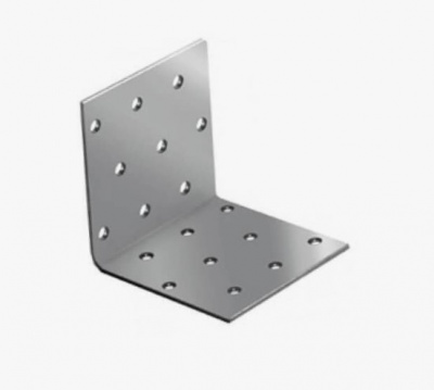 Уголок равносторонний крепёжный KUR US 60*60*80