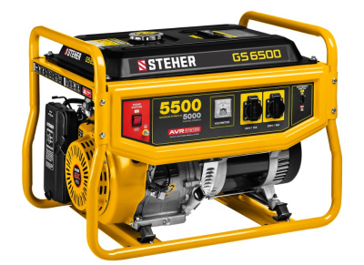 Бензогенератор STEHER GS-6500