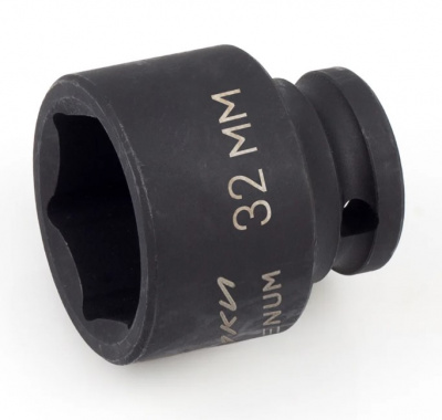 Головка  32мм ДЕЛО ТЕХНИКИ 6-гранная ударная 1/2