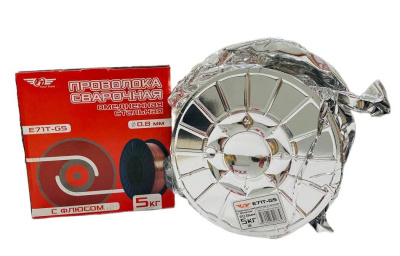 Проволока сварочная самозащитная TT E71T-GS 0,8мм - 5кг с флюсом