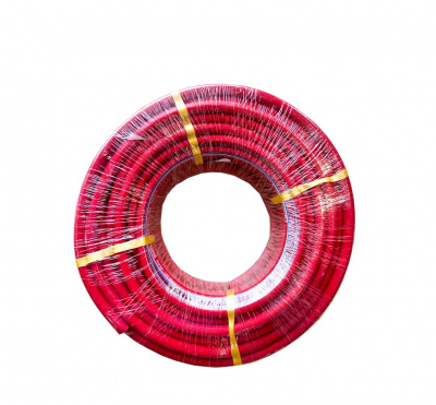 Шланг армированный воздушный красный 8мм (длина 30м)