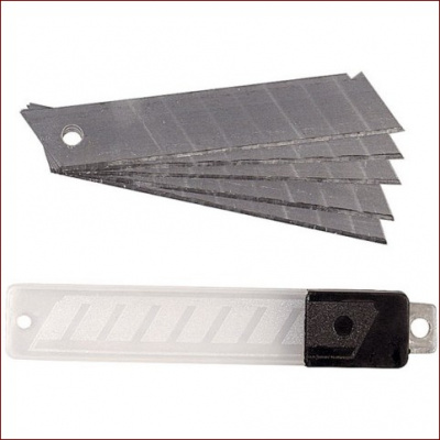 Лезвия 18мм STAYER MASTER, 5 шт