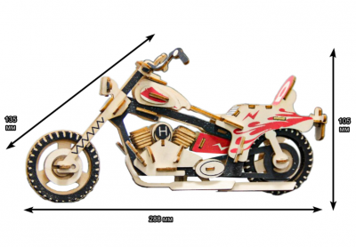 Сборная декоративная модель TT “Chopper FS”